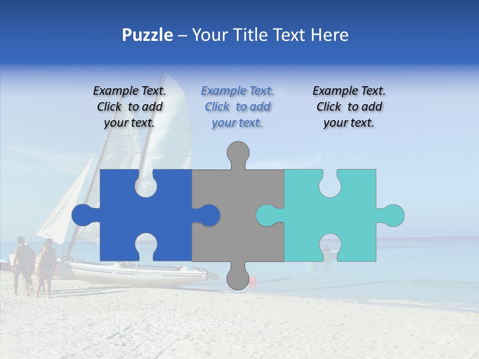 Varadaro Turquoise Vacation PowerPoint Template