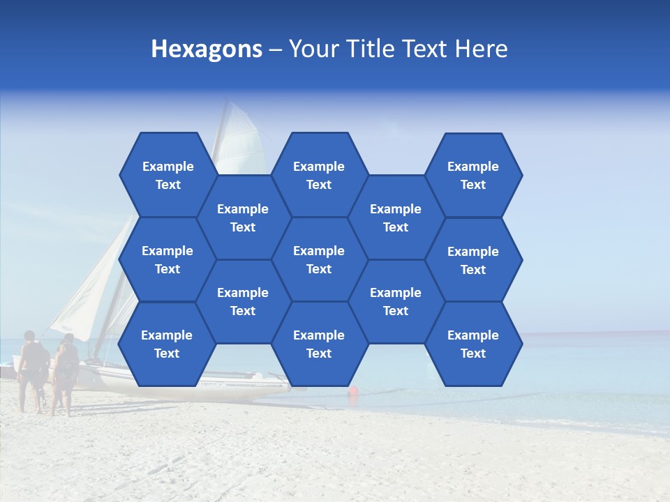 Varadaro Turquoise Vacation PowerPoint Template