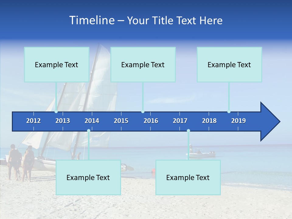 Varadaro Turquoise Vacation PowerPoint Template