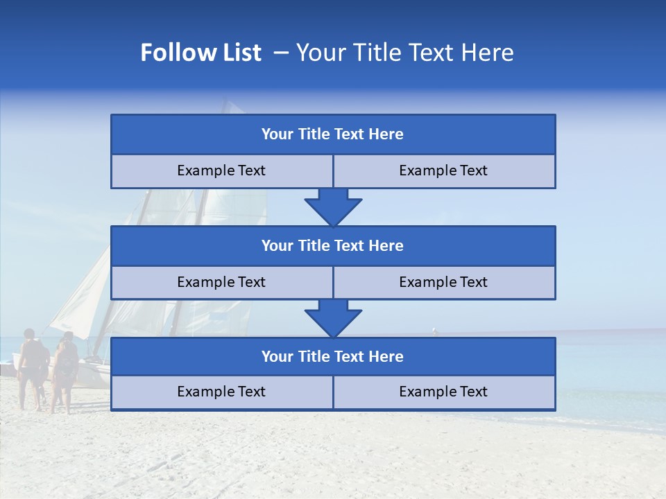 Varadaro Turquoise Vacation PowerPoint Template