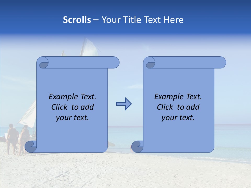 Varadaro Turquoise Vacation PowerPoint Template
