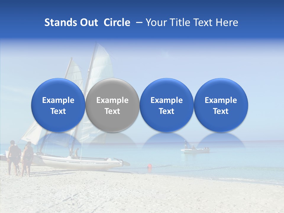 Varadaro Turquoise Vacation PowerPoint Template