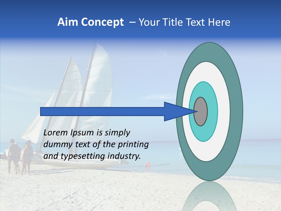 Varadaro Turquoise Vacation PowerPoint Template