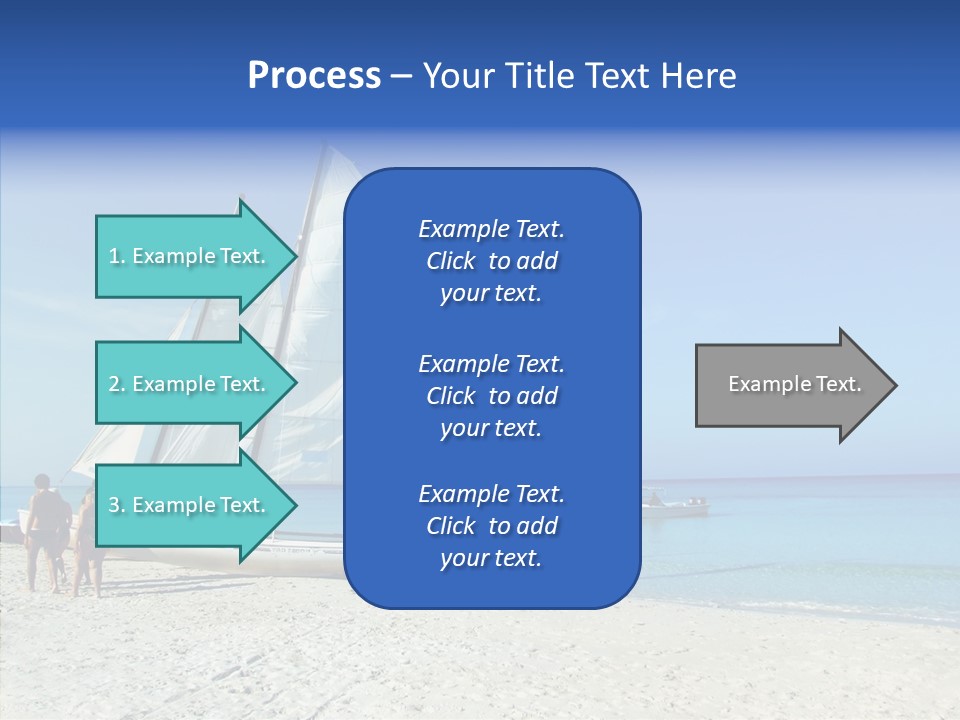Varadaro Turquoise Vacation PowerPoint Template