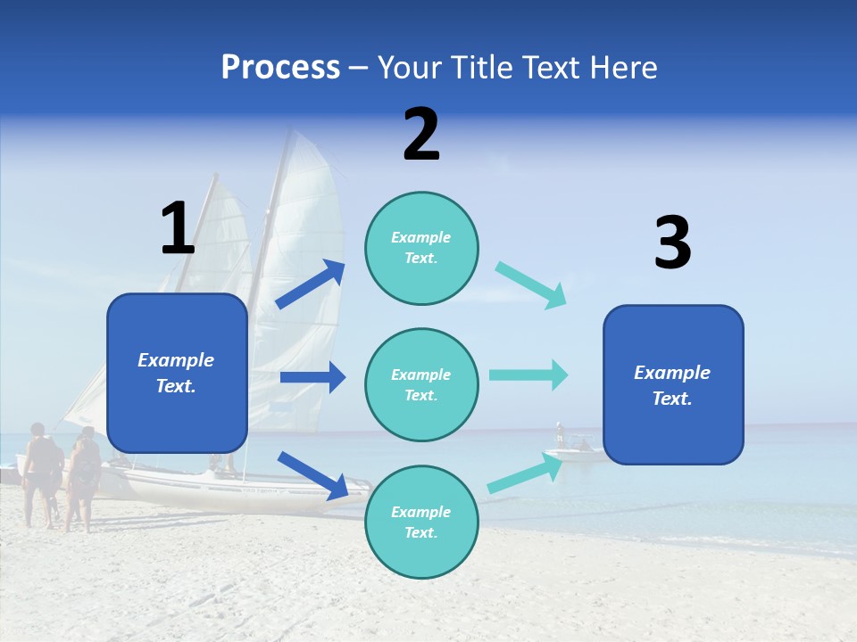 Varadaro Turquoise Vacation PowerPoint Template