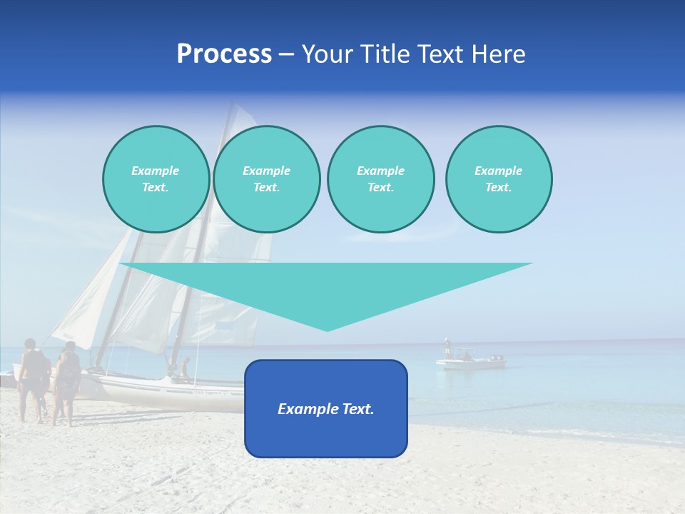 Varadaro Turquoise Vacation PowerPoint Template