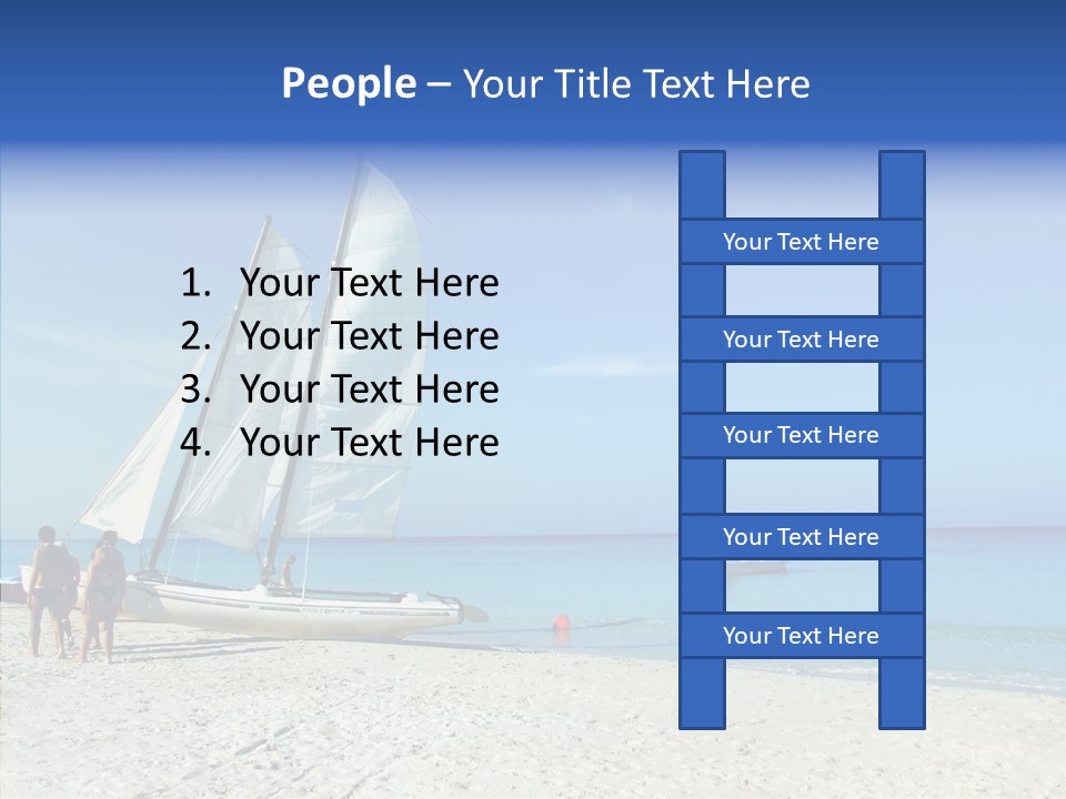 Varadaro Turquoise Vacation PowerPoint Template