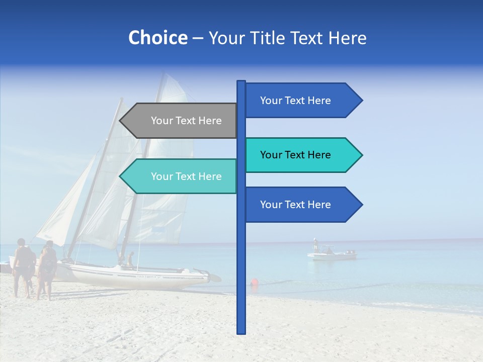 Varadaro Turquoise Vacation PowerPoint Template