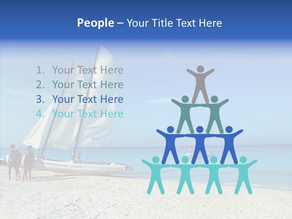 Varadaro Turquoise Vacation PowerPoint Template