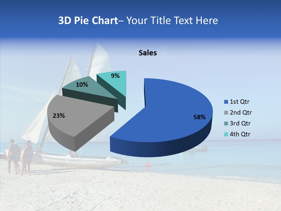 Varadaro Turquoise Vacation PowerPoint Template