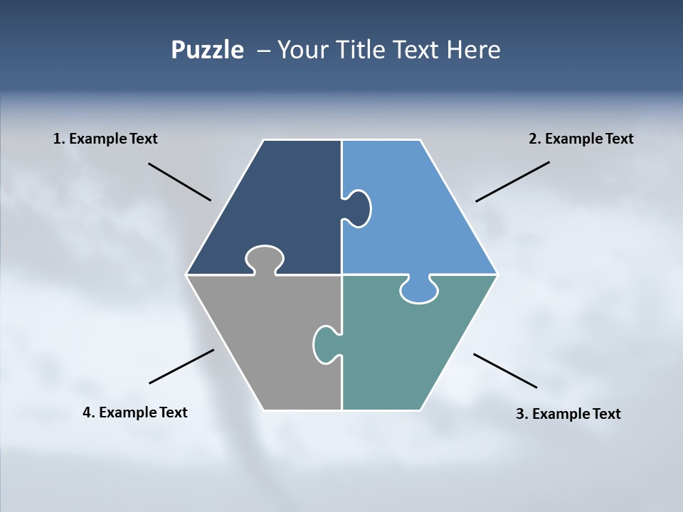 Usa Nature Frightening PowerPoint Template