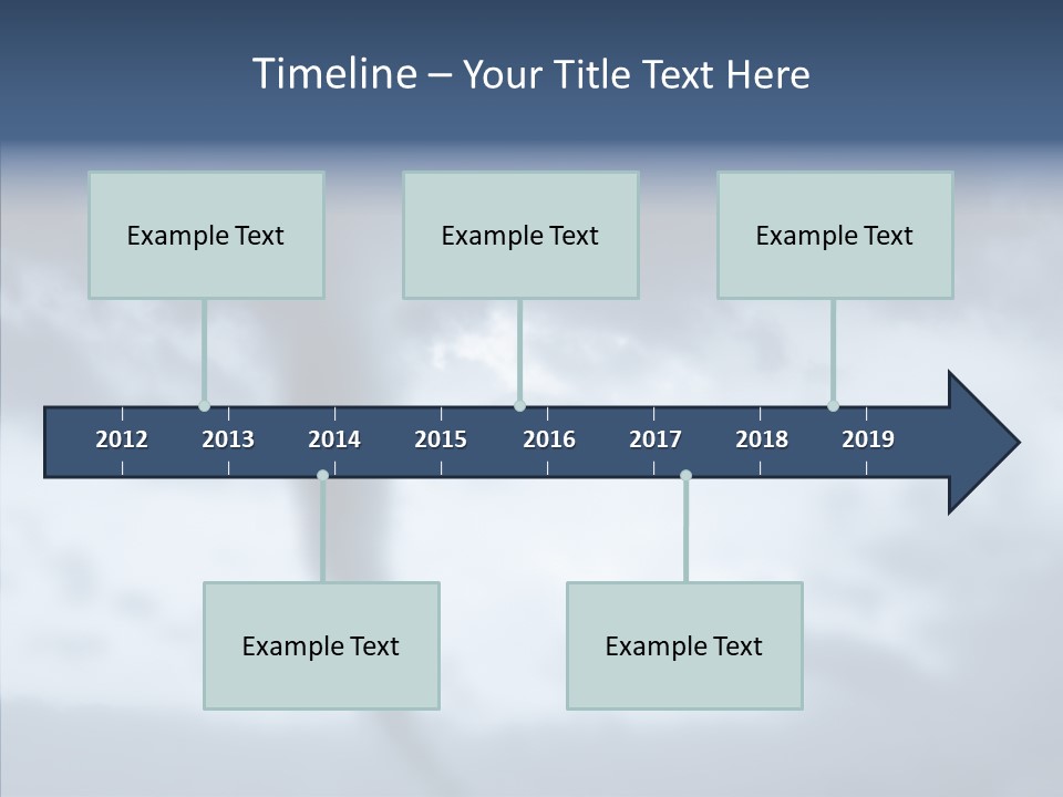 Usa Nature Frightening PowerPoint Template