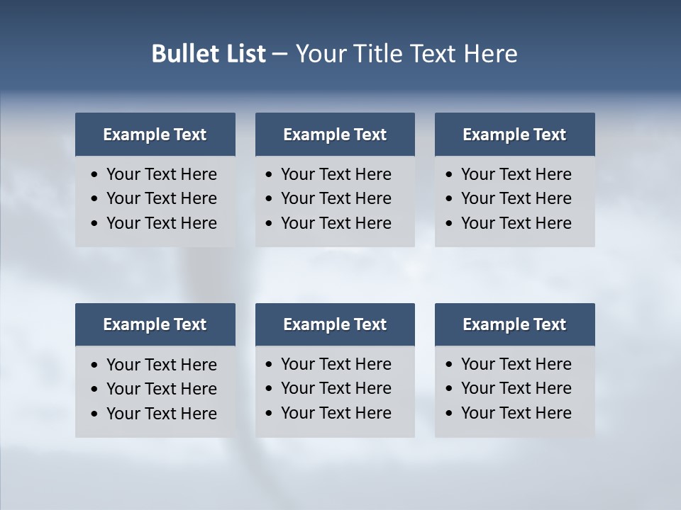 Usa Nature Frightening PowerPoint Template