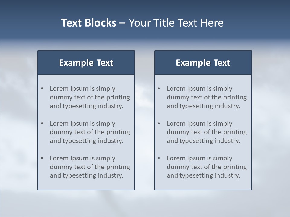 Usa Nature Frightening PowerPoint Template