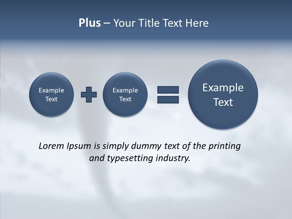 Usa Nature Frightening PowerPoint Template