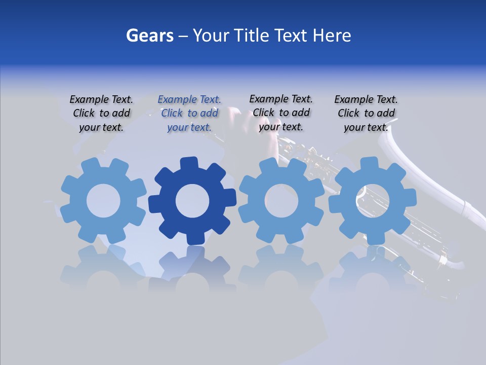 Passion Acoustic Sax PowerPoint Template