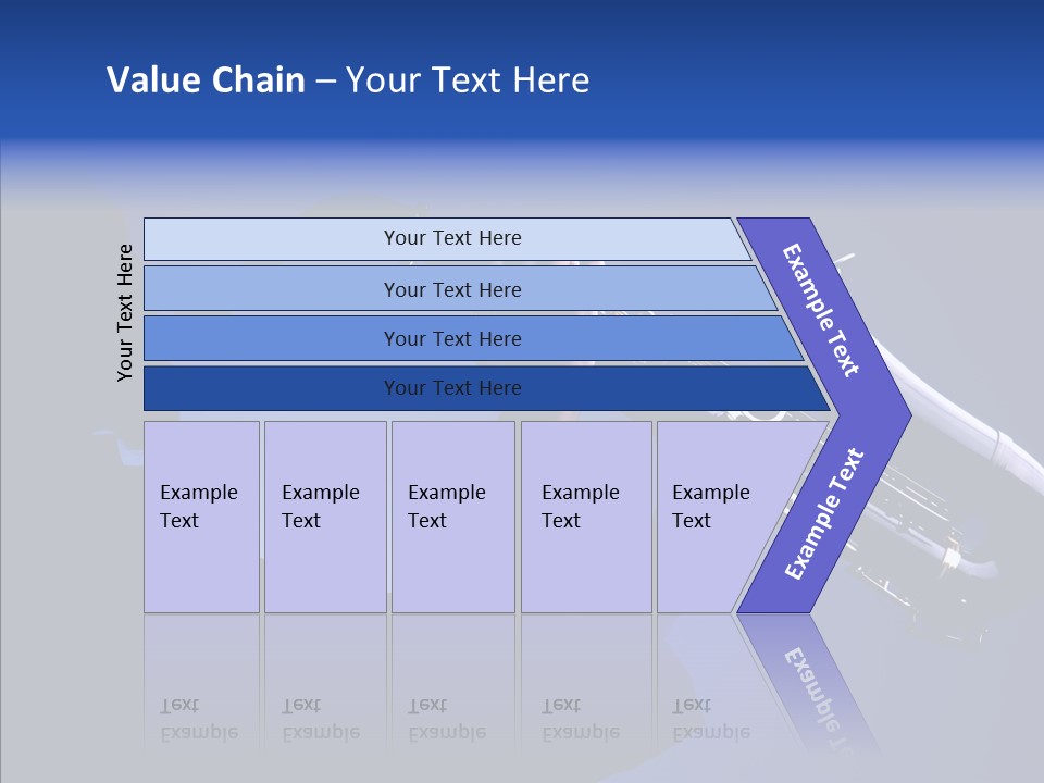 Passion Acoustic Sax PowerPoint Template