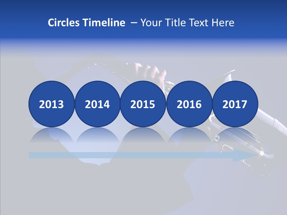 Passion Acoustic Sax PowerPoint Template