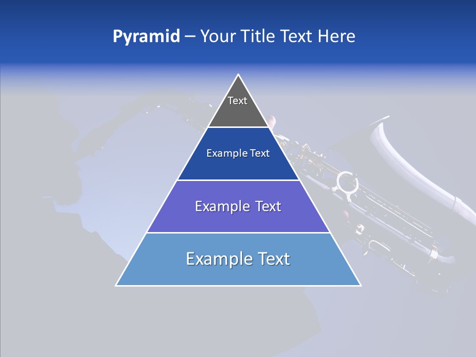 Passion Acoustic Sax PowerPoint Template