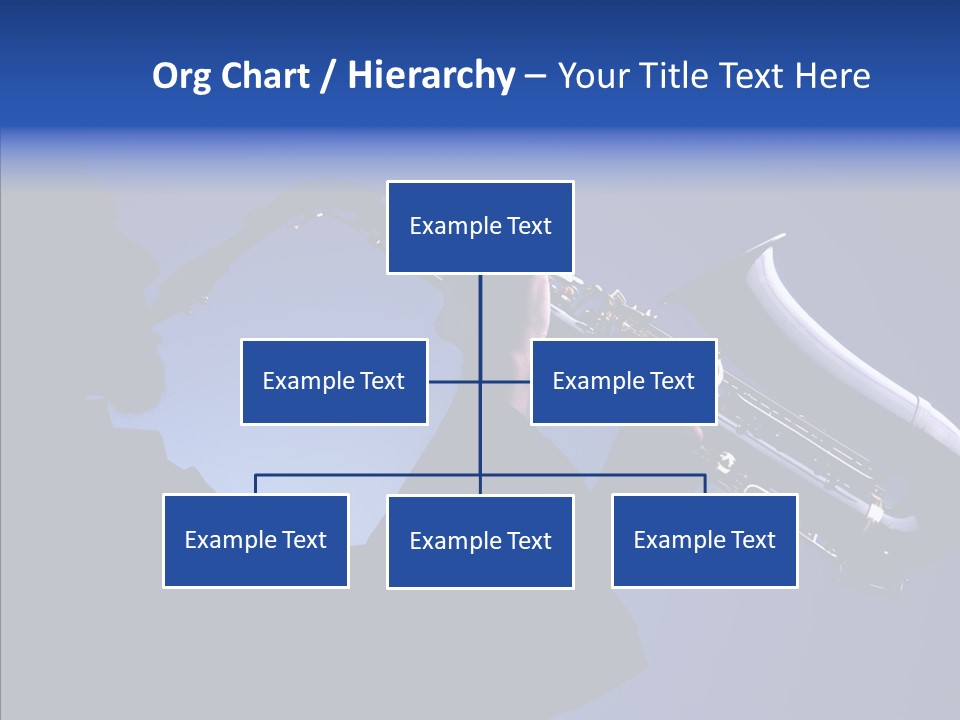 Passion Acoustic Sax PowerPoint Template