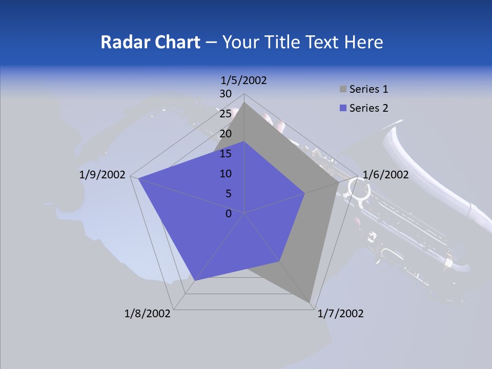 Passion Acoustic Sax PowerPoint Template