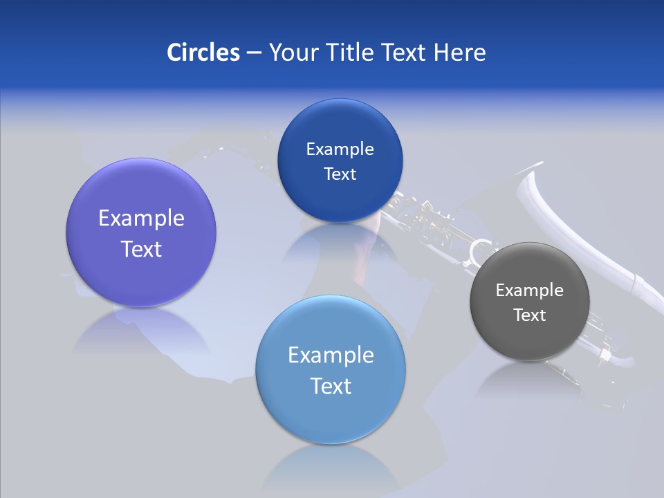 Passion Acoustic Sax PowerPoint Template