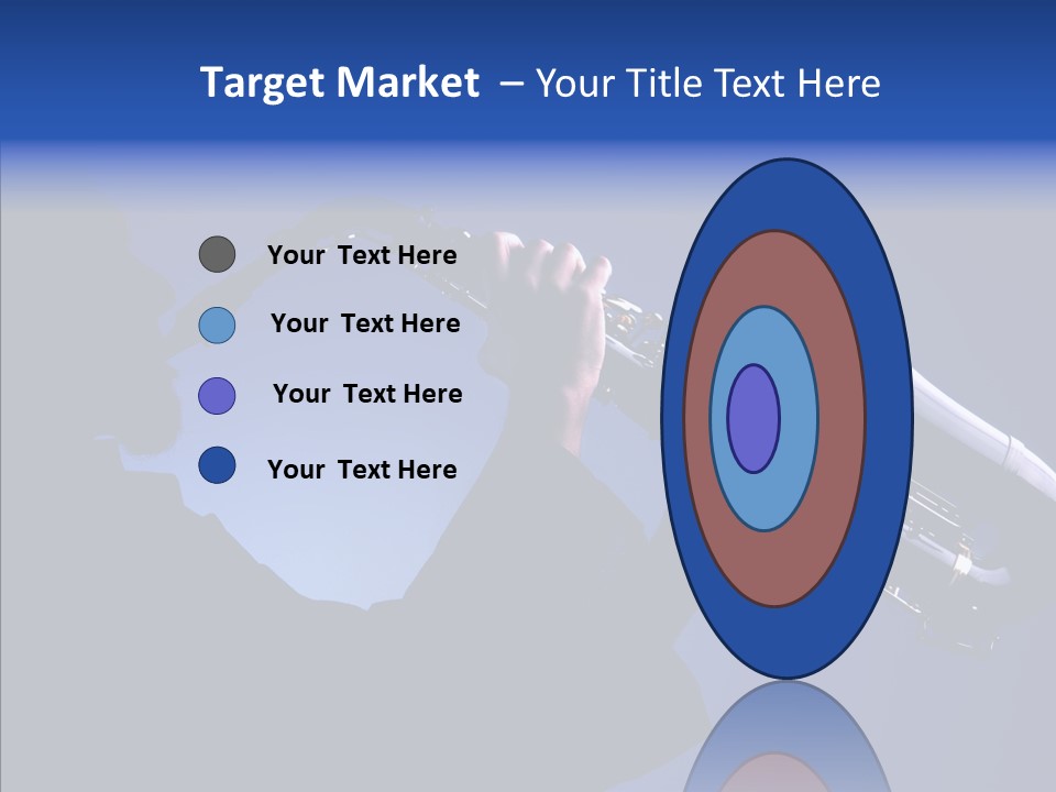 Passion Acoustic Sax PowerPoint Template