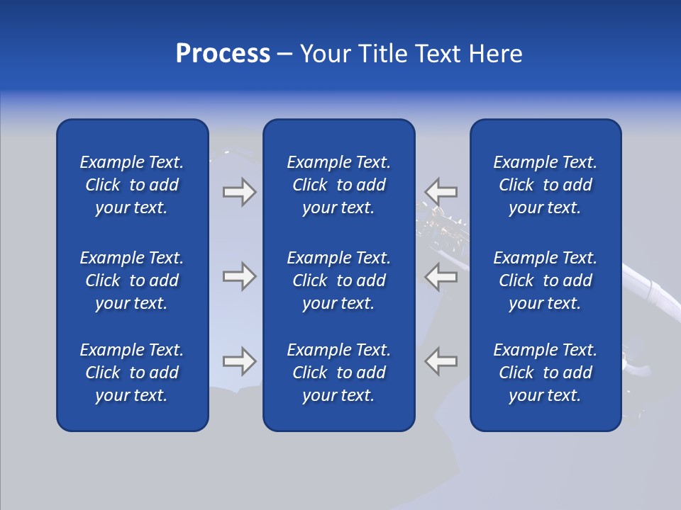 Passion Acoustic Sax PowerPoint Template