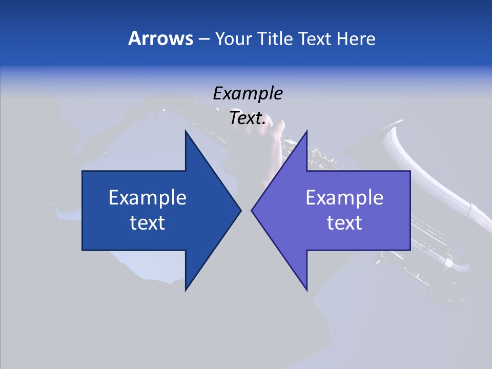 Passion Acoustic Sax PowerPoint Template
