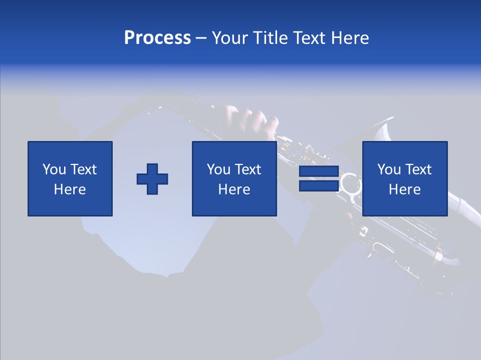 Passion Acoustic Sax PowerPoint Template
