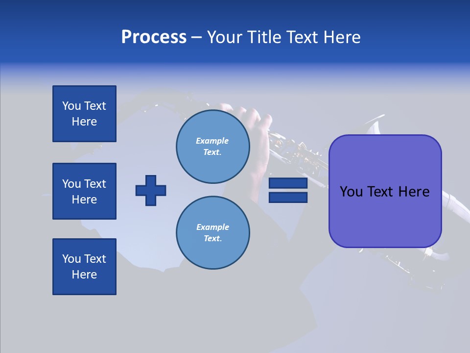 Passion Acoustic Sax PowerPoint Template