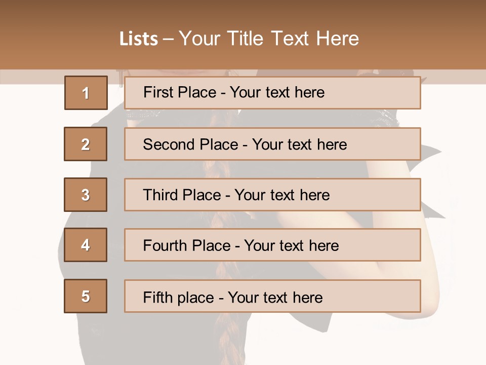Horns Fine Cosmetics PowerPoint Template