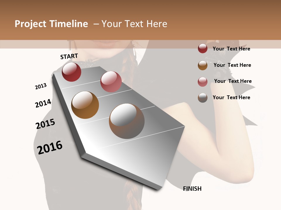 Horns Fine Cosmetics PowerPoint Template