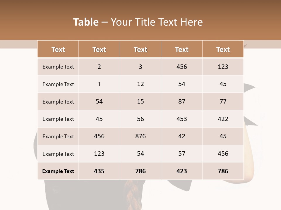 Horns Fine Cosmetics PowerPoint Template