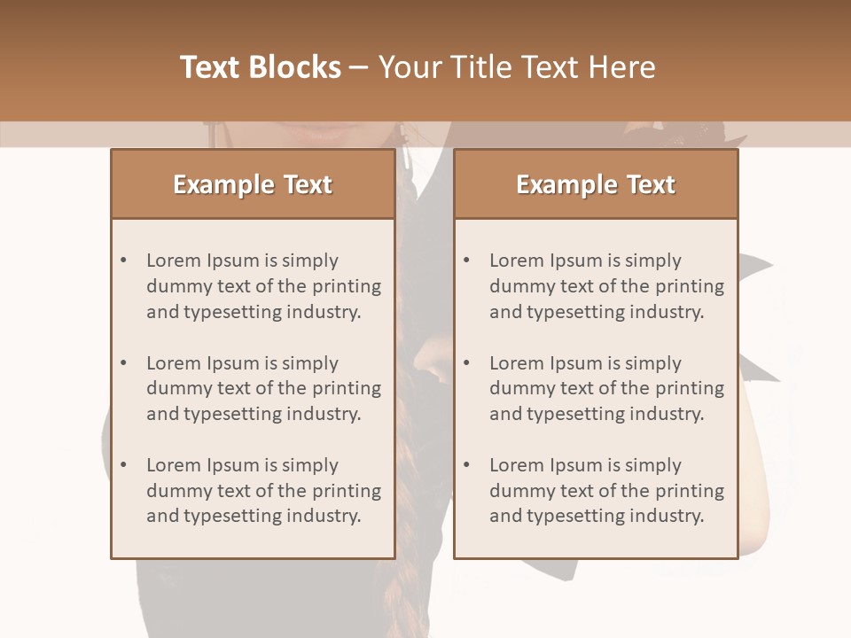 Horns Fine Cosmetics PowerPoint Template