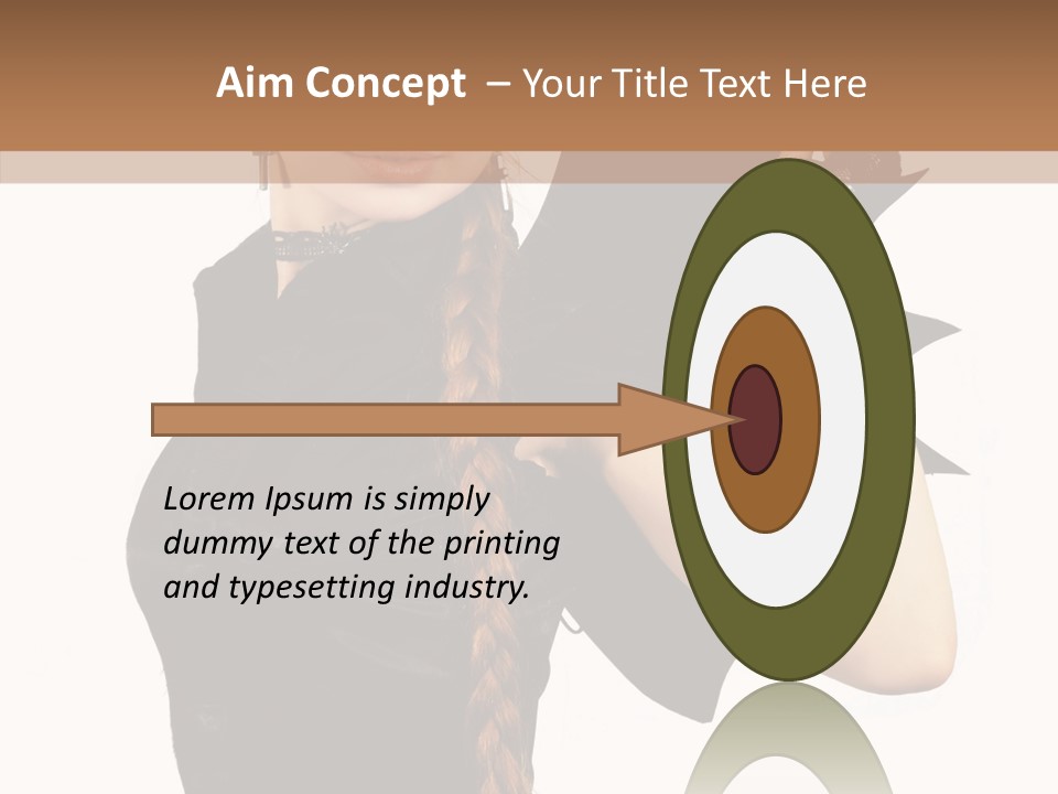 Horns Fine Cosmetics PowerPoint Template