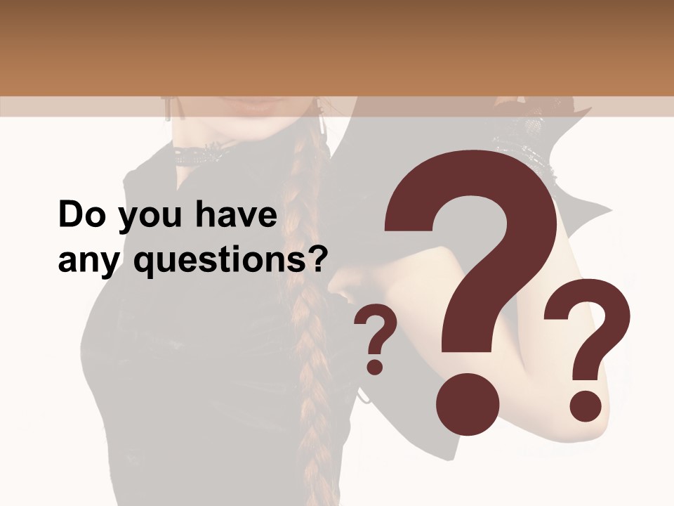 Horns Fine Cosmetics PowerPoint Template