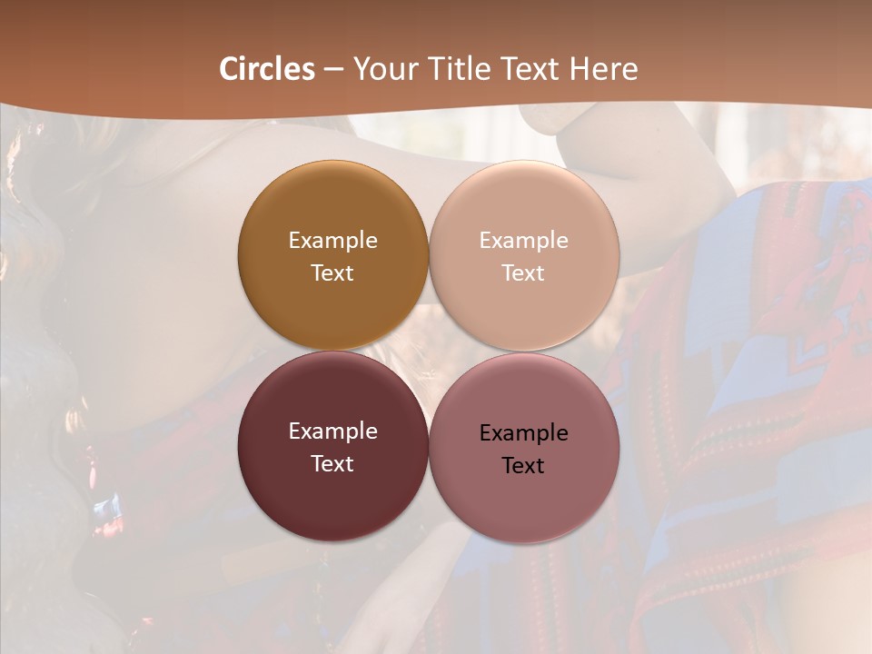Scarf Dana Teen PowerPoint Template