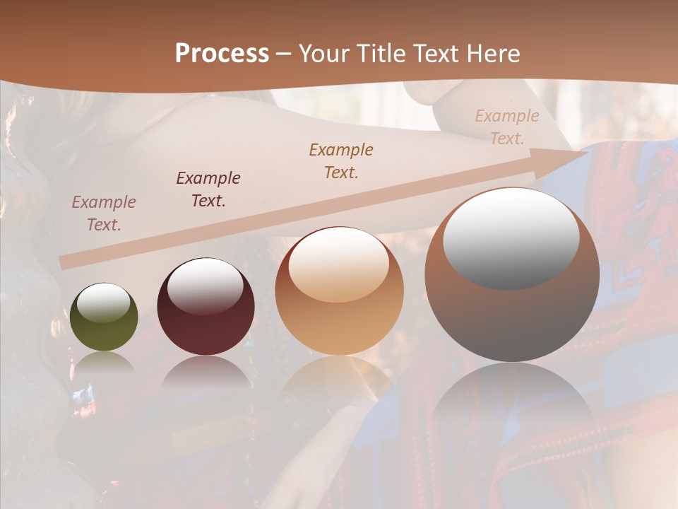 Scarf Dana Teen PowerPoint Template