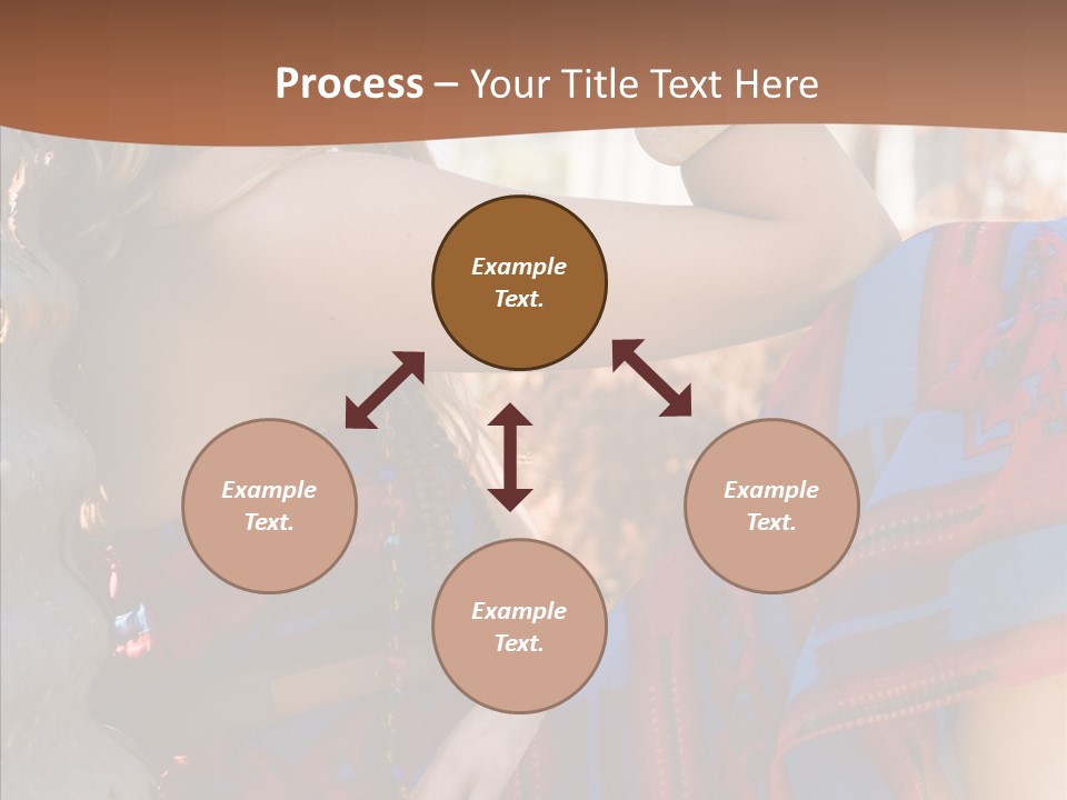 Scarf Dana Teen PowerPoint Template