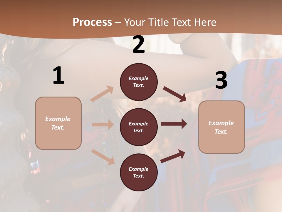 Scarf Dana Teen PowerPoint Template