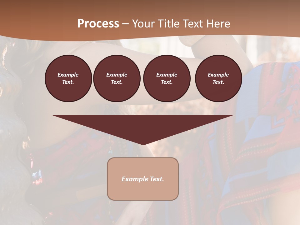 Scarf Dana Teen PowerPoint Template