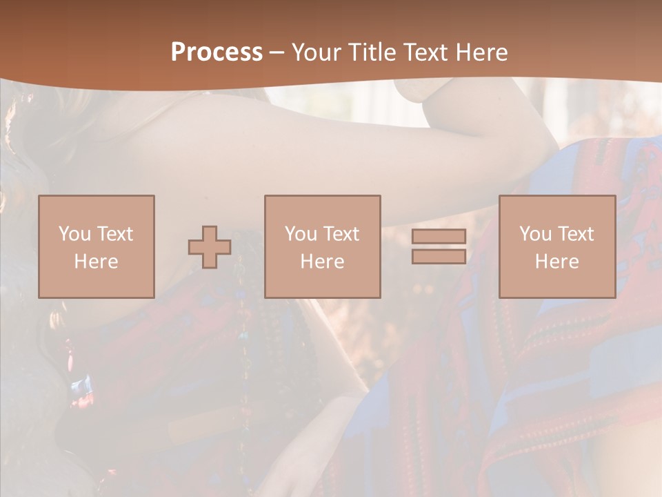 Scarf Dana Teen PowerPoint Template