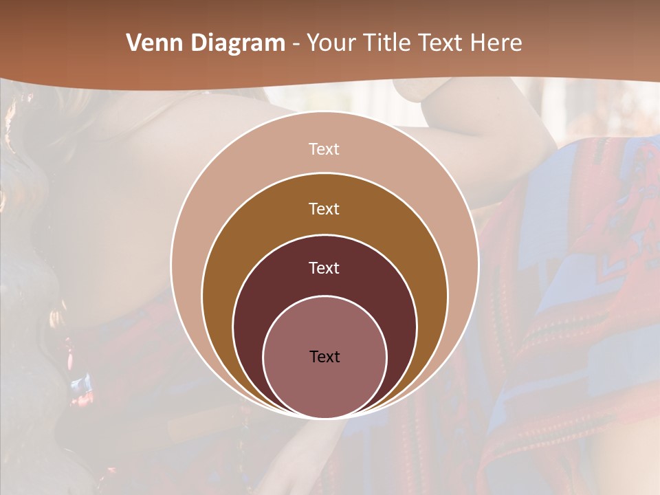 Scarf Dana Teen PowerPoint Template