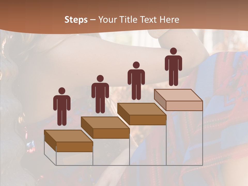 Scarf Dana Teen PowerPoint Template