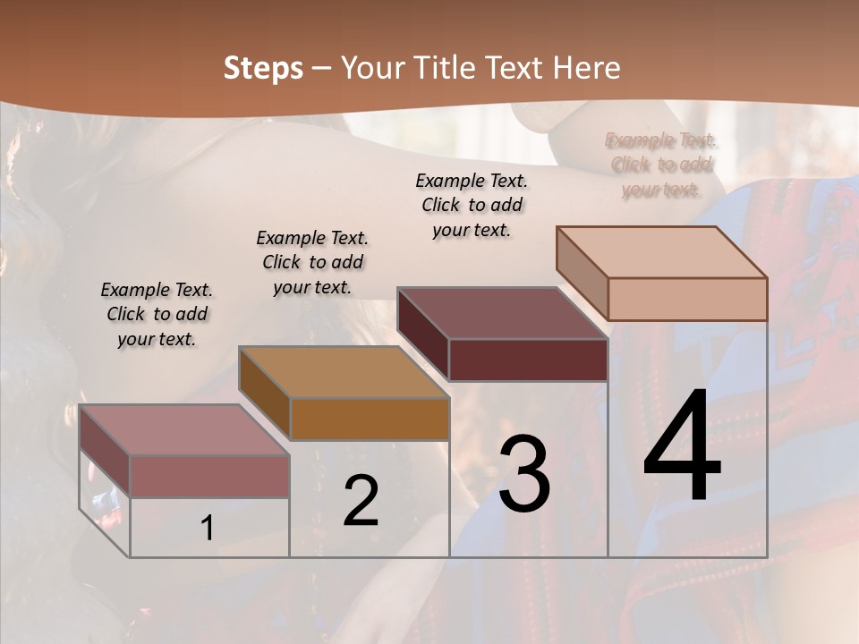 Scarf Dana Teen PowerPoint Template