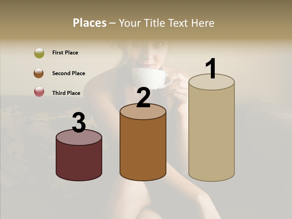 Enjoy Girl Laughing PowerPoint Template