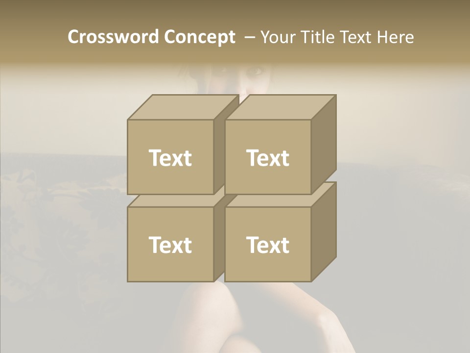 Enjoy Girl Laughing PowerPoint Template