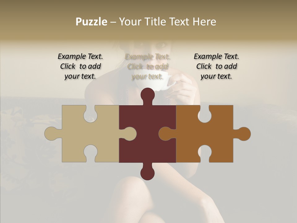 Enjoy Girl Laughing PowerPoint Template