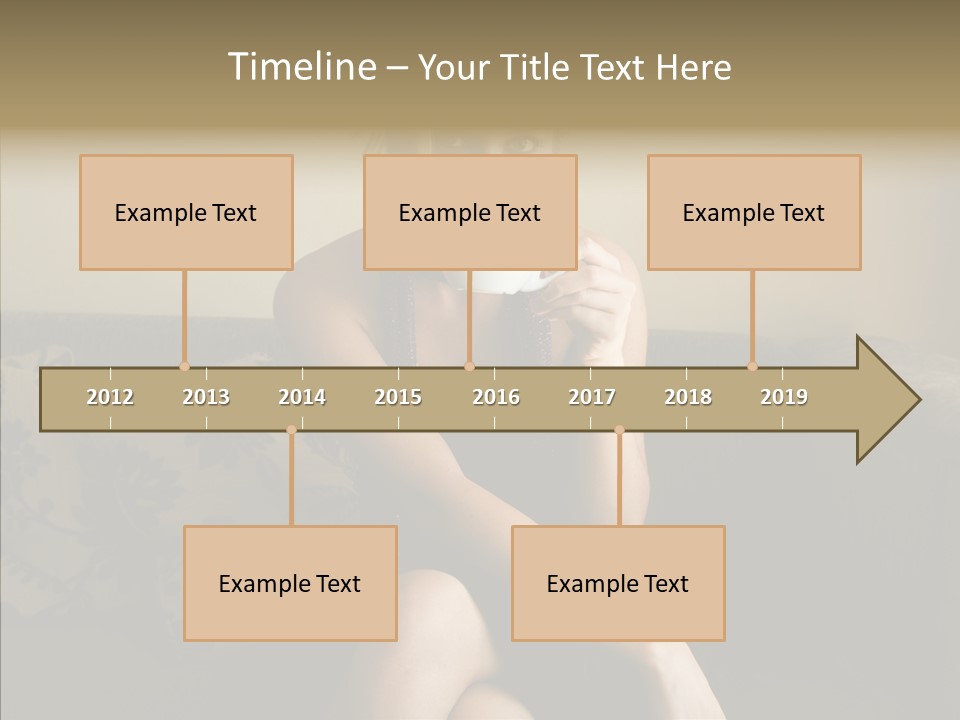 Enjoy Girl Laughing PowerPoint Template